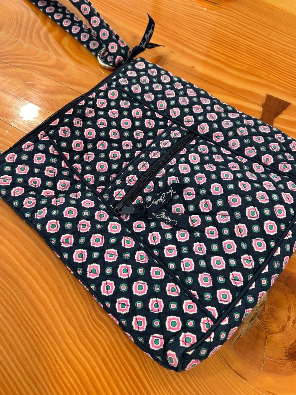 Vera Bradley Cross Body purse Petal Dots